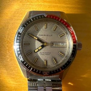 Caravelle Devil Diver automatic watch